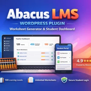 Abacus LMS & Worksheet  pro